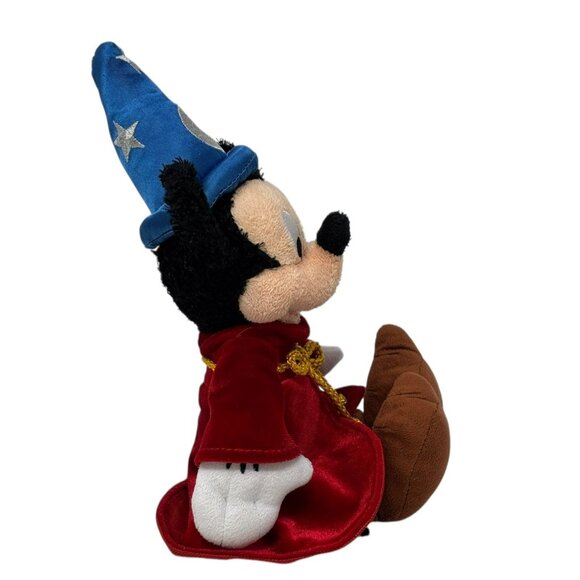 DISNEY Sorcerer Mickey Plush, VHS Fantasia Final Release Clamshell Movie Sealed - Picture 3 of 8